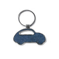 Civic - Llavero en forma de coche realizado en tejido vaquero - Denim Vigore