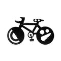 Nibali - Multiherramientas de acero inoxidable con forma de bicicleta - Negro