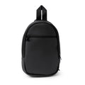 Gibons - Mochila bandolera de PU Leather, combina elegancia y funcionalidad - Negro