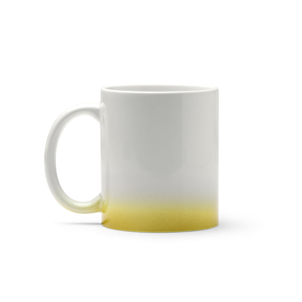 Nevex - Taza de cerámica especial para sublimación - Amarillo
