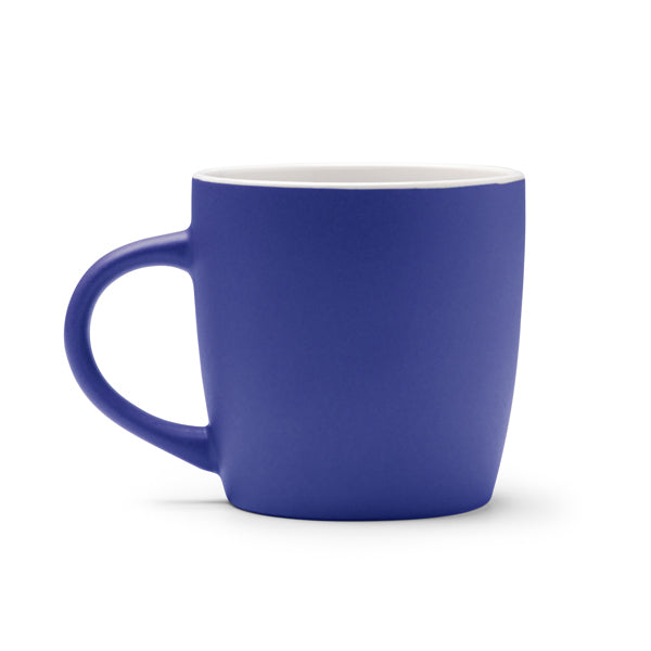 Amit - Taza elaborada en cerámica con diseño compacto y acabado mate - Royal