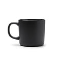 Molis - Taza compacta de cerámica con acabado mate - Negro