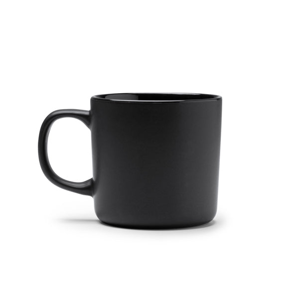 Molis - Taza compacta de cerámica con acabado mate - Negro