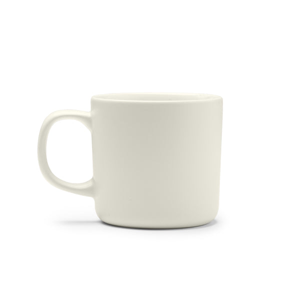 Molis - Taza compacta de cerámica con acabado mate - Beige