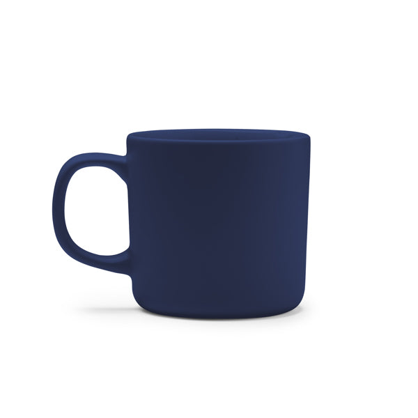 Molis - Taza compacta de cerámica con acabado mate - Marino