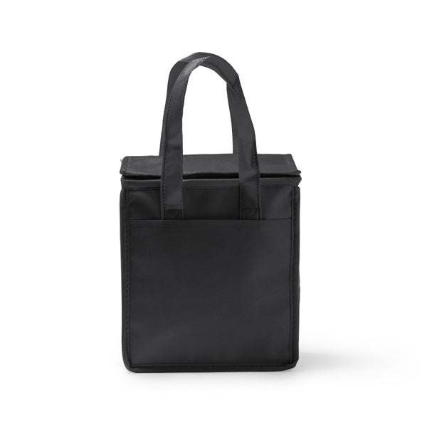 Alapa - Nevera realizada en non-woven con amplia capacidad e interior isotérmico - Negro