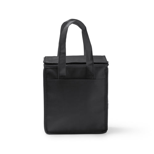 Alapa - Nevera realizada en non-woven con amplia capacidad e interior isotérmico - Negro