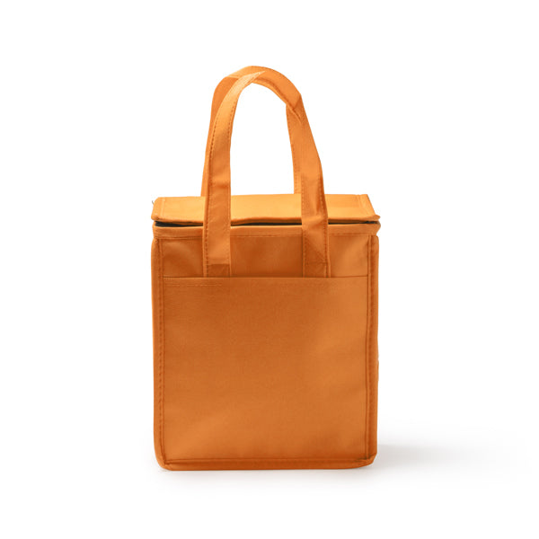 Alapa - Nevera realizada en non-woven con amplia capacidad e interior isotérmico - Naranja