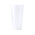 Gaston - Vaso reutilizable de PP flexible con capacidad 400ml - Transparente