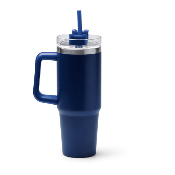 Kranston - Taza térmica de doble capa en acero inoxidable 304 reciclado - Marino