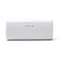 Biper - Batería externa de 5000 mAh realizada en ABS reciclado - Blanco