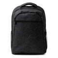 Megan - Mochila realizada en 600D RPET con acabado jaspeado - Negro