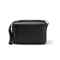 Denver - Nevera realizada en PU Leather con cinta de transporte ajustable - Negro