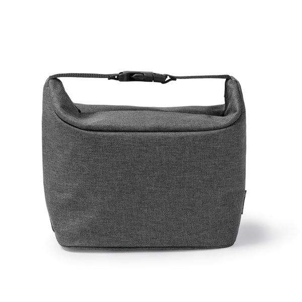 Poplar - Nevera realizada en 600D RPET, ofrece un diseño sostenible y práctico - Gris Vigore