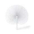 Kaori - Paipai plegable con varillas de plástico - Blanco
