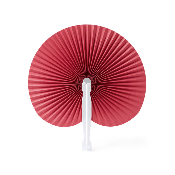 Kaori - Paipai plegable con varillas de plástico - Fucsia