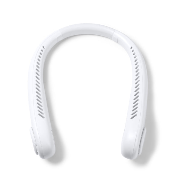 Neki - Ventilador para cuello realizado en ABS reciclado - Blanco