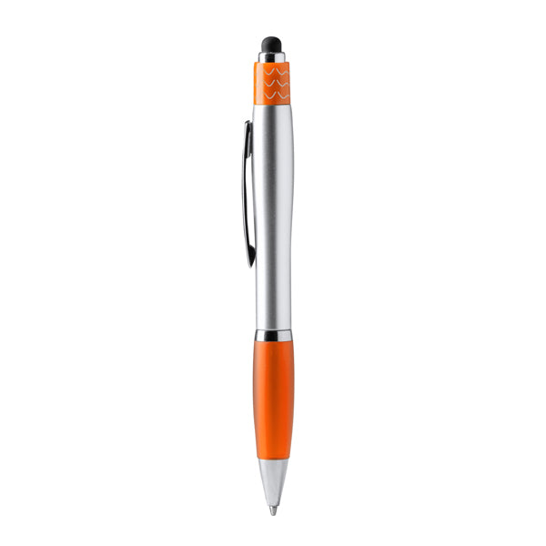 Fidget - Bolígrafo giratorio con spinner antiestrés - Naranja