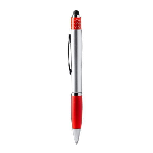Fidget - Bolígrafo giratorio con spinner antiestrés - Rojo