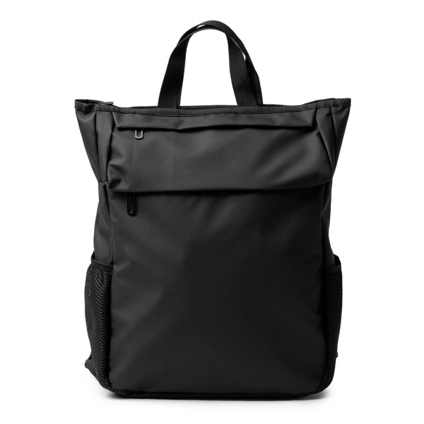 Seidel - Mochila realizada en PU Leather con cierre de cremallera - Negro