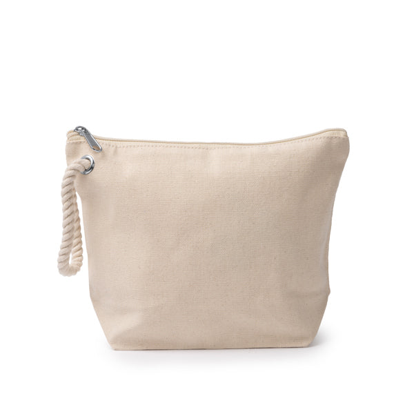 Nauty - Neceser 100% algodón 320 g/m² con resistente asa de estilo náutico - Crudo