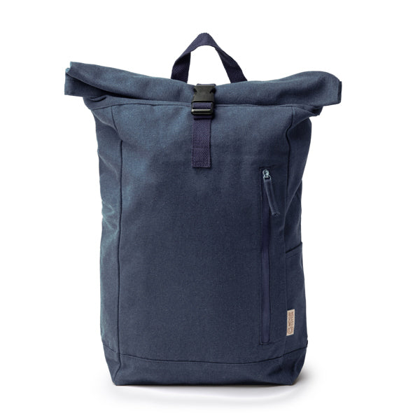 Teko - Mochila de algodón reciclado 370 g/m² - Marino