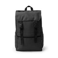 Solap - Mochila con solapa realizada en 600D RPET - Negro