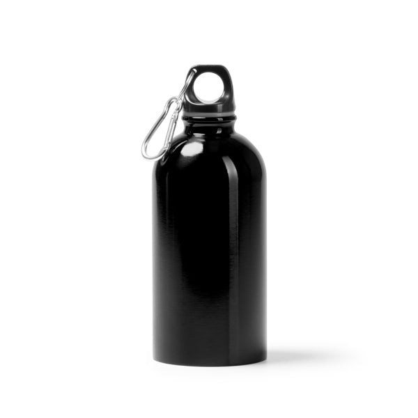Mikel - Bidón de acero inoxidable 304 reciclado - Negro