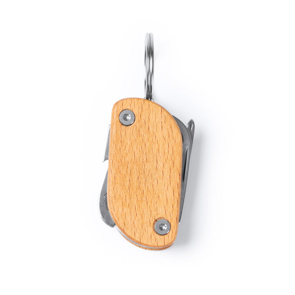 Caravel - Multiherramientas con cuerpo de madera y accesorios de acero inoxidable - Crudo
