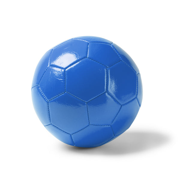 Fabio - Balón de fútbol tamaño 2 realizado en polipiel con paneles hexagonales - Royal