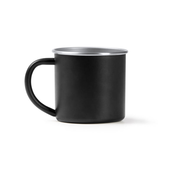 Dunas - Taza realizada en acero inoxidable 304 reciclado - Negro