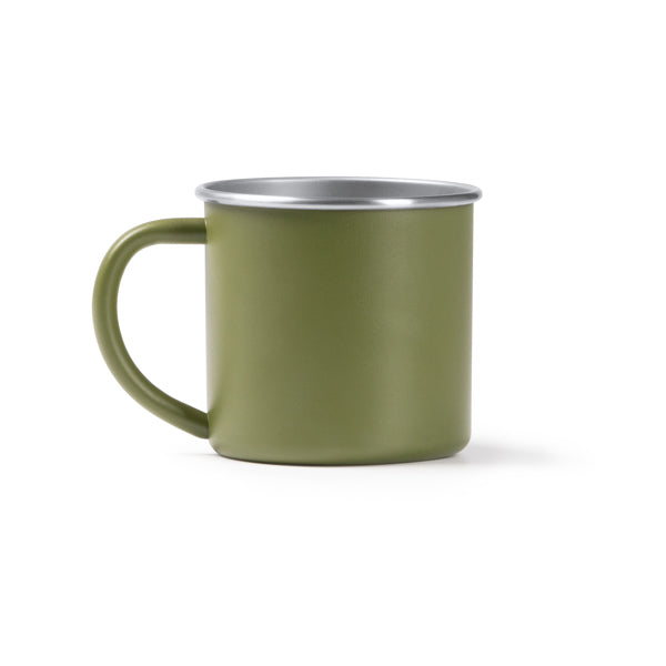 Dunas - Taza realizada en acero inoxidable 304 reciclado - Verde Oscuro