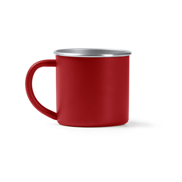 Dunas - Taza realizada en acero inoxidable 304 reciclado - Rojo