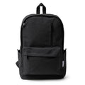 Hudson - Mochila de algodón reciclado 330 g/m² - Negro