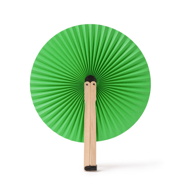 Tao - Paipai plegable con varillas de madera - Verde Helecho