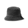 Derek - Gorro estilo bob efecto lavado - Negro