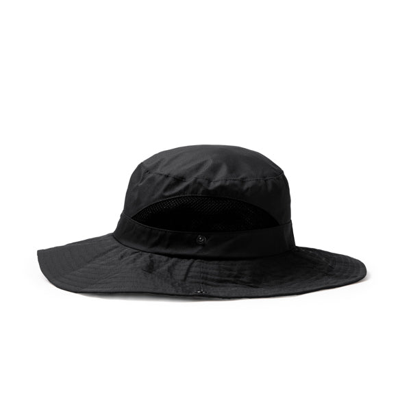 Kenia - Gorro tipo safari con apertura de ventilación en laterales - Negro