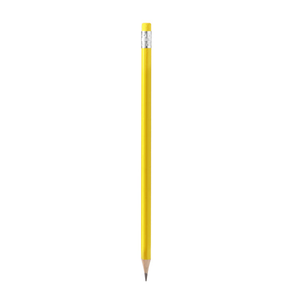 Tralem - Lápiz de madera redondo - Amarillo