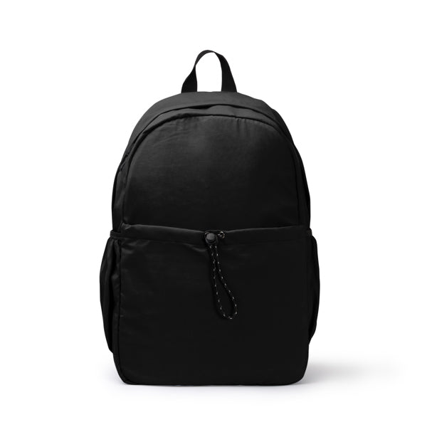 Lugo - Mochila elaborada en suave nylon - Negro
