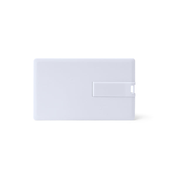 Datis - Memoria USB tarjeta con capacidad de 16GB - Blanco