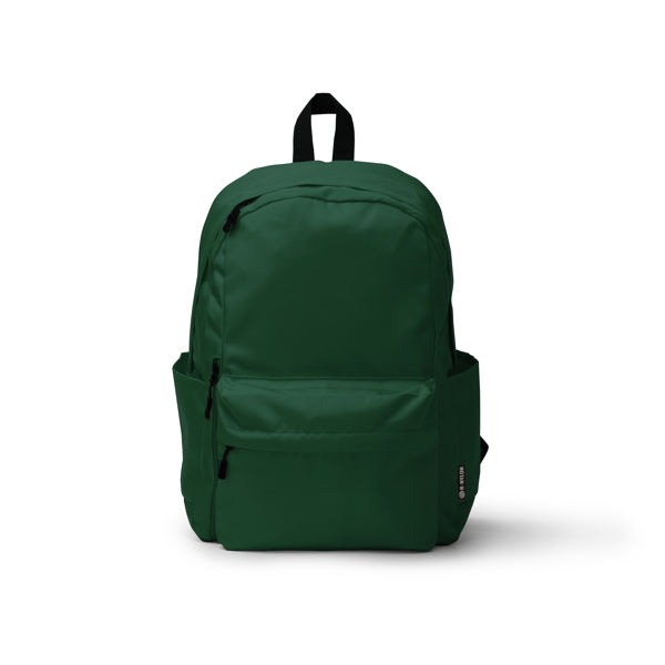 Tomin - Mochila elaborada en nylon reciclado 420D - Verde Oscuro
