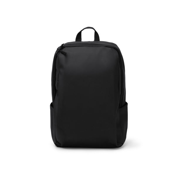 Siox - Mochila elaborada en PU Leather de tacto suave - Negro