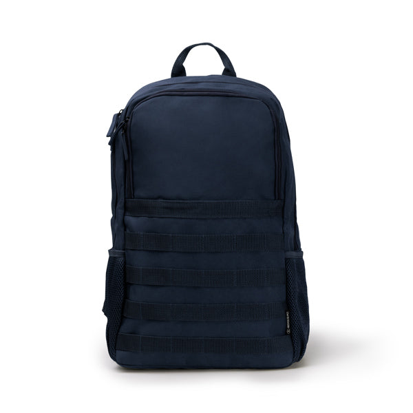 Bufalo - Mochila elaborada en resistente poliéster RPET 900D de espalda acolchada - Marino