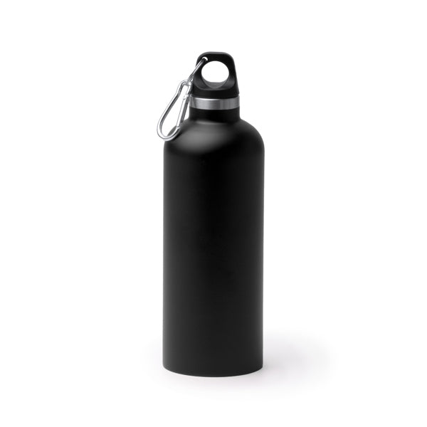 Luwak - Bidón elaborado en acero inoxidable 304 reciclado con doble pared - Negro
