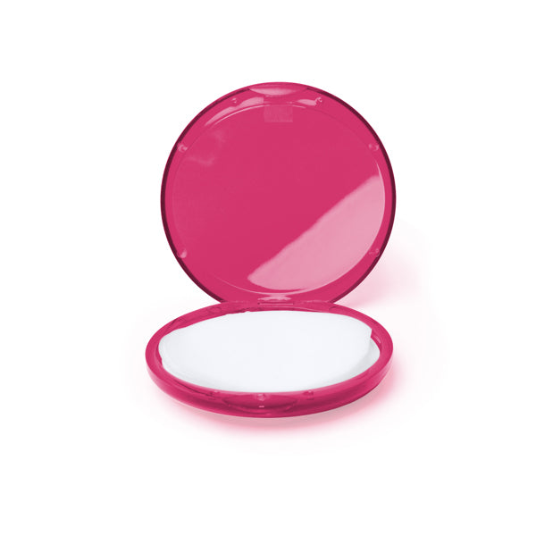 Limpi - Estuche con 25 láminas de jabón perfumado - Fucsia
