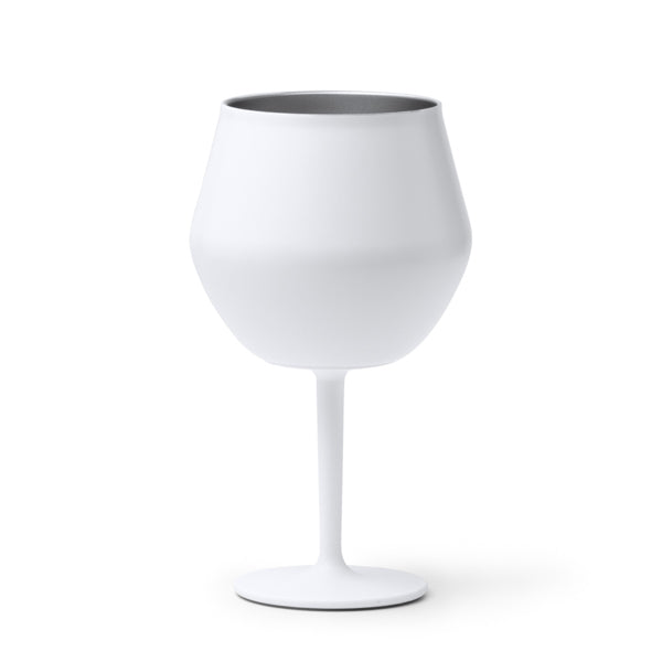 Frades - Vaso 2 en 1 elaborada en acero inoxidable - Blanco