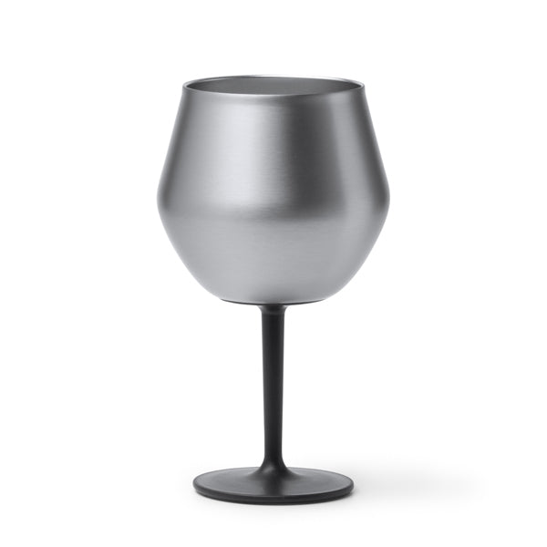 Frades - Vaso 2 en 1 elaborada en acero inoxidable - Plata