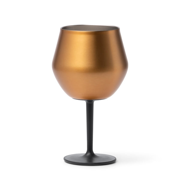 Frades - Vaso 2 en 1 elaborada en acero inoxidable - Oro