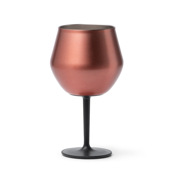 Frades - Vaso 2 en 1 elaborada en acero inoxidable - Rosa Dorado