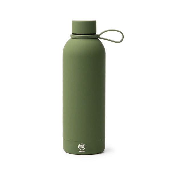 Sivas - Bidón térmico de elaborado en acero inoxidable 304 reciclado - Verde Oscuro